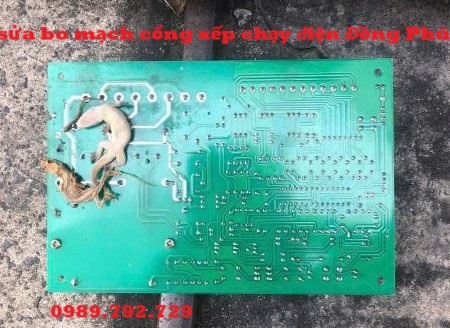 sửa bo mạch cổng xếp chạy điện tại đồng phú