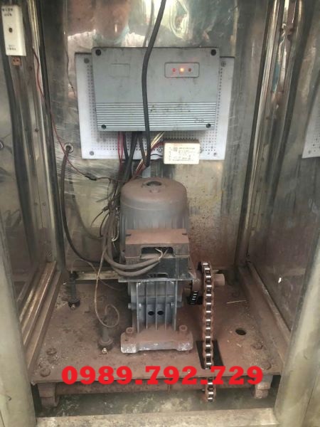 motor cổng xếp có ray ở đồng nai