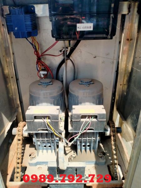 motor cổng xếp tự động tại hải phòng