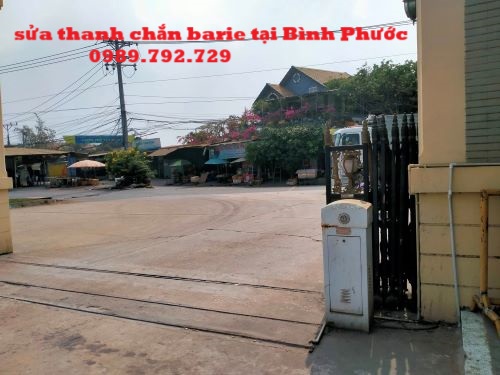 sửa thanh chắn barie tại bình phước