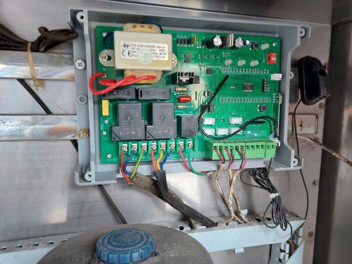 sửa bo mạch cửa cổng xếp tại bến cát
