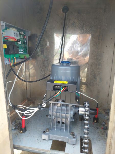 motor cổng xếp điện hà nội
