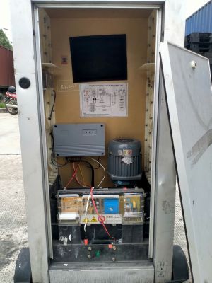 motor cổng xếp mongmen tại ninh bình