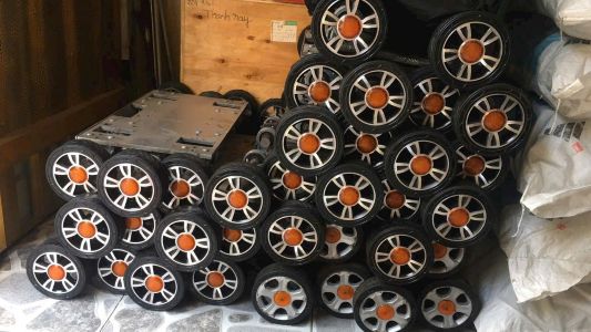 bệ đỡ motor cổng xếp tại hà nội
