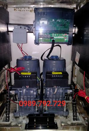 motor cổng xếp tại bình dương