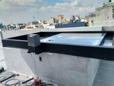 motor giếng trời tại hà nội