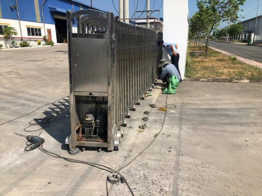 sửa motor cổng xếp tại phủ lý